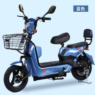 跨境新国标外贸出口两轮电动车男女双人小型电瓶车48V电动自行车图2
