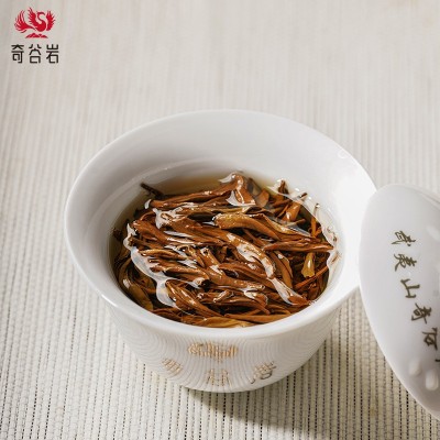 花香金骏眉 正宗武夷山桐木关红茶2023年新茶散装批发500g茶叶图3