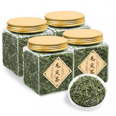 原产地新茶信阳毛尖茶绿茶明前嫩芽雀舌 浓香型散装罐装125克批发图4