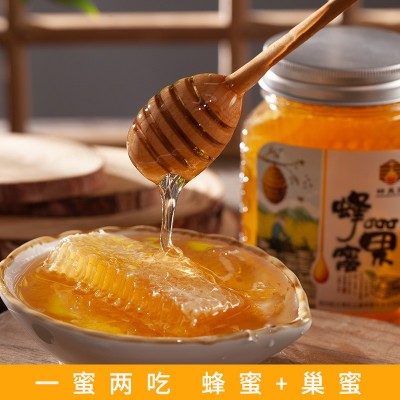 蜂巢蜜500g蜂蜜批发百花蜜土蜂蜜椴树蜜农家自产批发源头厂家代发图3