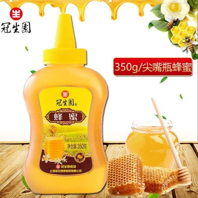 冠生园蜂蜜350克正品纯正土蜂蜜百花蜜上海特产冲饮图2