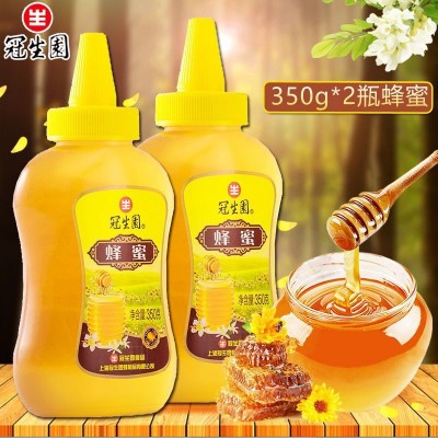 冠生园蜂蜜350克正品纯正土蜂蜜百花蜜上海特产冲饮图3