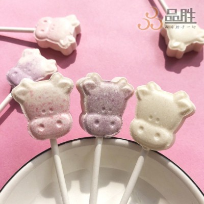 网红牛头奶棒糖可爱创意混合口味儿童零食奶片零食喜糖糖果年货批图5
