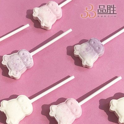 网红牛头奶棒糖可爱创意混合口味儿童零食奶片零食喜糖糖果年货批图4