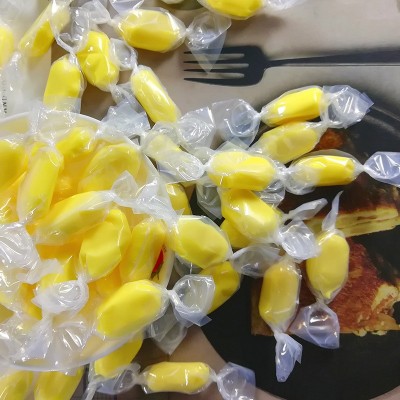 厂家直销香浓榴莲软糖 休闲糖果零食品批发 228g独立小包装榴莲糖图2