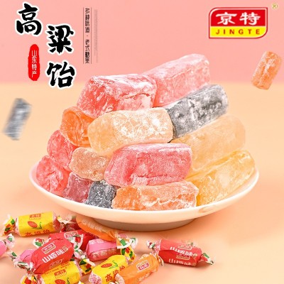 京特山东特产高粱饴年货节糖果软糖拉丝软糖零食喜糖混合口味软糖图5