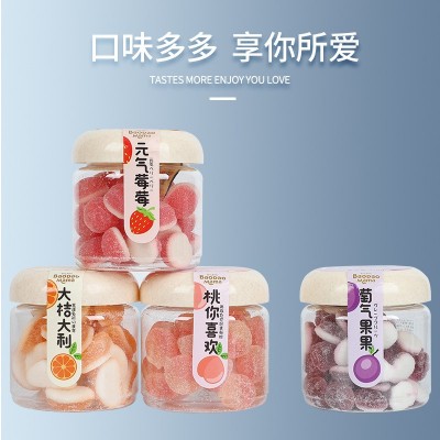 宝岛妈妈果汁软糖218克水果味q弹嚼劲糖果儿童休闲零食工厂批发图4
