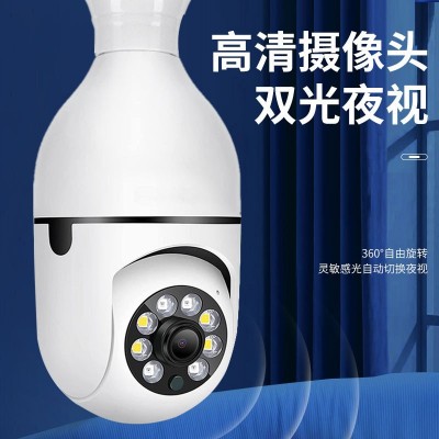 V380远程监控摄像头200万tuya全景智能高清灯泡式Okam监控摄像机图3
