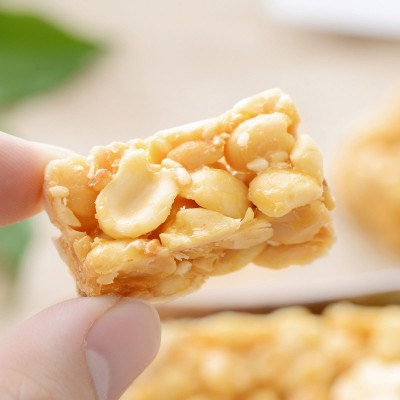 【黄老五花生酥128g】多种口味四川特产休闲零食传统糕点 整箱批发图3