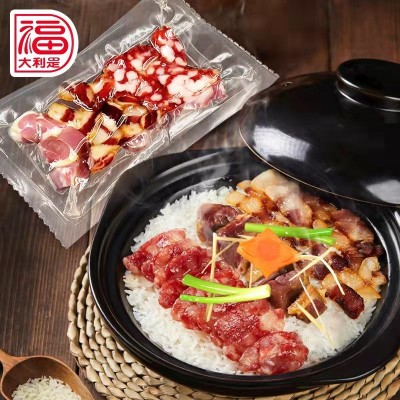 厂家批发切片腊肠广东猪肉香肠腊肉自热煲仔饭专用腊味包广式腊肠图3