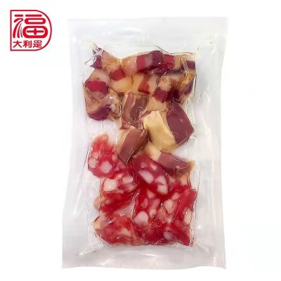 厂家批发切片腊肠广东猪肉香肠腊肉自热煲仔饭专用腊味包广式腊肠图4