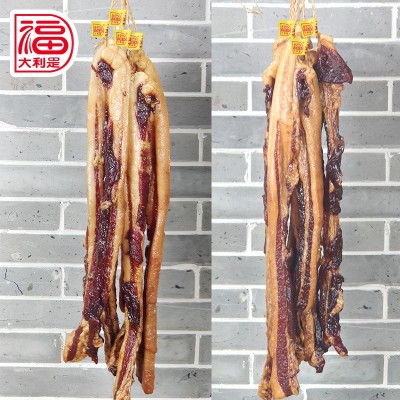 大利是福广式腊肉正宗广东特产非烟熏腊味酱香煲仔饭餐饮农 家腊肉图2