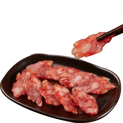 得福大利是福小包装广东腊肠广式腊肠广味香肠腊味干货特产100克图2