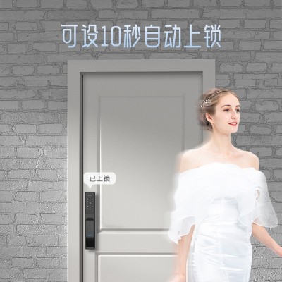 BECK博克全自动智能锁家用防盗门指纹锁套装门锁入户门锁K8Q图3