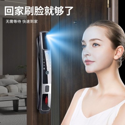 全自动指纹锁智能锁家用防盗门锁人脸识别夜视抓拍远程APP密码锁图4