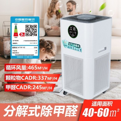 空气净化器除甲醛新房除苯除异味杀菌母婴家用空气消毒机直播代发图4