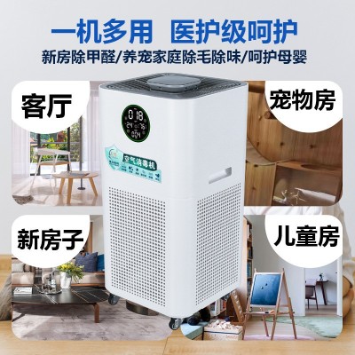 空气净化器除甲醛新房除苯除异味杀菌母婴家用空气消毒机直播代发图2