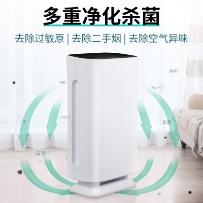 智能负离子空气净化器家用室内除甲醛除烟味紫外线消毒机礼品批发图4