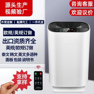 智能负离子空气净化器家用室内除甲醛除烟味紫外线消毒机礼品批发图5