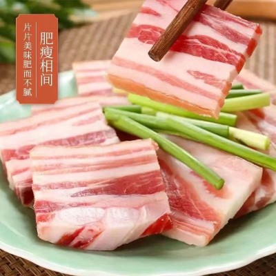 金华土猪肉咸肉五花肉条肉条非烟熏腊肉火腿无骨腌肉大肉条腌笃鲜图4