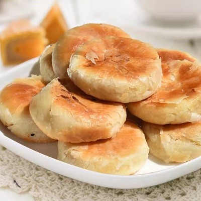 广东惠来潮汕绿豆饼点心咸手工糕点特产小吃零食批发点心食品美食图5