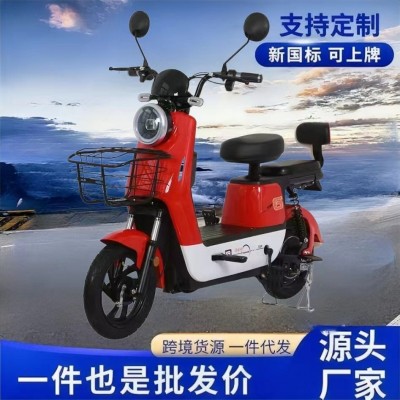 工厂直销国标赛虎电动车 成人 男女 代步电动自行车电瓶车批发图5