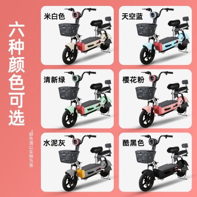 新国标电动自行车锂电池48V两轮电瓶车接送孩子代步厂家批发直销图4