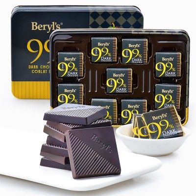 马来西亚进口倍乐思Beryl's什锦口味/80%,99%黑巧克力85g图2