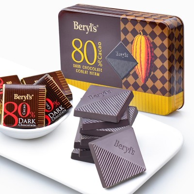 马来西亚进口倍乐思Beryl's什锦口味/80%,99%黑巧克力85g图3