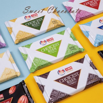 古缇思黑白巧克力烘焙大板砖巧克力块原料1kg（代可可脂）图2
