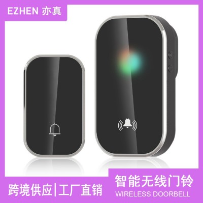厂家直销 家用无线门铃交流数码音乐门铃远程呼叫器遥控欧规美规图4