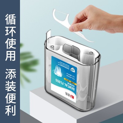 步泓工厂荣俏牙线厂家批发牙线签细滑线高拉力牙线棒厂家家用整箱图4