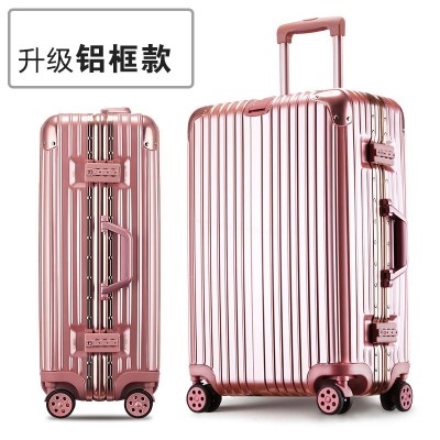 拉杆箱万向轮行李箱男女旅行箱包厂家批发密码箱一件代发旅 行箱包图2