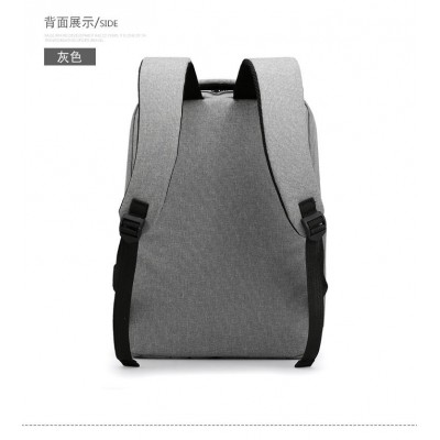 厂家批发商务双肩包男士背包韩版学生书包电脑背包旅行包图2