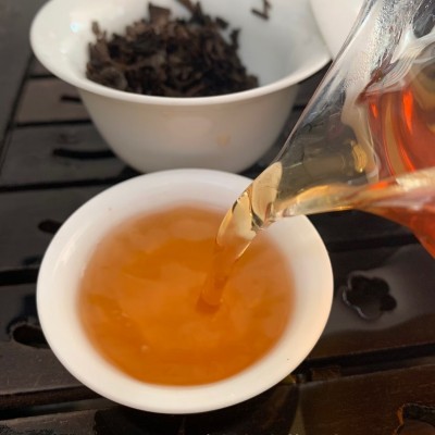 潮汕特色炒茶 浓香炒青绿茶散装茶叶批发一斤包邮图4
