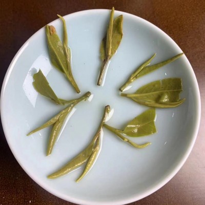 2024新茶桂花龙井出库龙井茶春绿茶桂花窨制散装茶叶批发花茶香浓图5