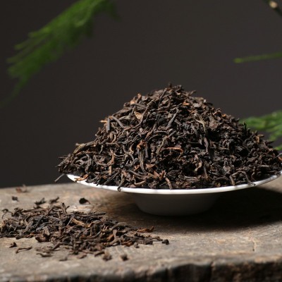 云南普洱茶散茶熟茶现货批发勐海古树散装茶叶特级宫廷普洱茶500g图3