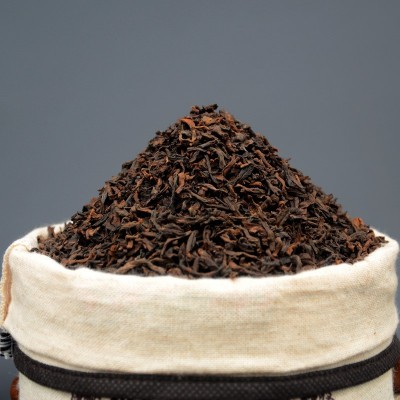普洱熟茶散茶批发布袋装云南勐海陈年散装茶叶布朗山普洱熟茶现货图2