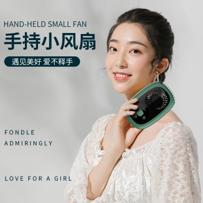 无叶负离子挂脖风扇迷你手持风扇USB台式风扇便携式空气净化器图3