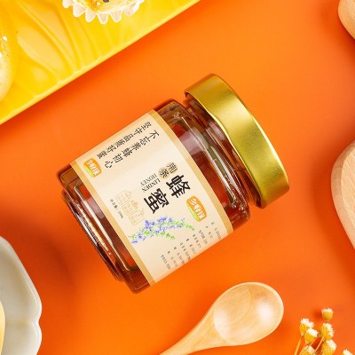 可贴牌蜂蜜纯荆条蜜特产纯蜂蜜原蜜250g瓶装成熟蜜真百花蜂蜜批发图4