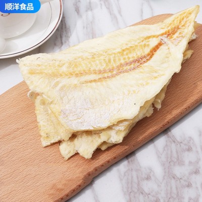 海鲜贴牌鳕鱼片青岛顺洋特产烤鱼片10斤装休闲干海鲜零食鳕鱼片图2