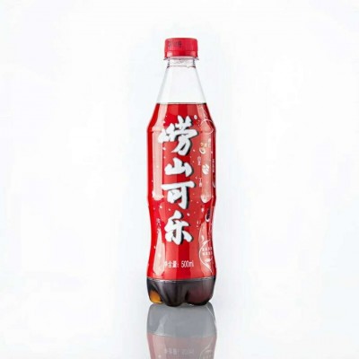 青岛崂山可乐500ml瓶*24装汽水 24瓶一箱 量大可谈图4
