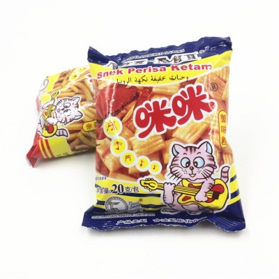 马来西亚风味咪咪虾条 蟹块2款可选 1袋*40小包*20G/小包图4