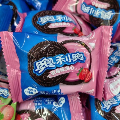 奥利巧克力夹心饼干8口味供选一箱6斤约140包图5