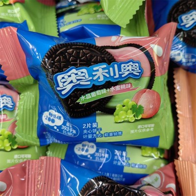 奥利巧克力夹心饼干8口味供选一箱6斤约140包图3