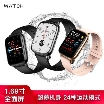 跨境UM68T全触屏1.69蓝牙手表计步体温检测动态心率睡眠智能手表图2