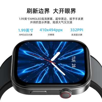GTX12高清大屏幕 心率血氧监测 蓝牙通话智能手表图3