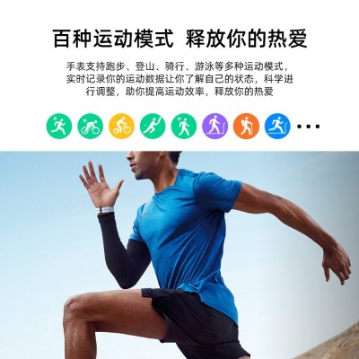 GTX12高清大屏幕 心率血氧监测 蓝牙通话智能手表图4