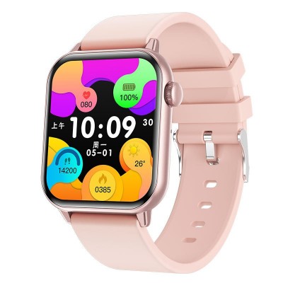 跨境ZW64新款智能手表AMOLED屏蓝牙通话健康轻薄手表Smart watch图5