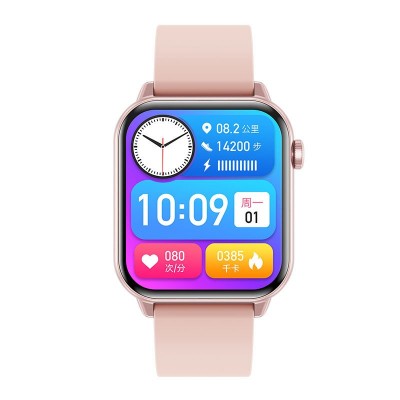 跨境ZW64新款智能手表AMOLED屏蓝牙通话健康轻薄手表Smart watch图2